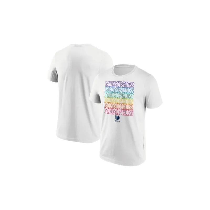 NBA Fanatics Memphis Grizzlies T-Shirt Men's White-2