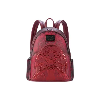 Disney Polyurethane Backpack Mini Women's Red