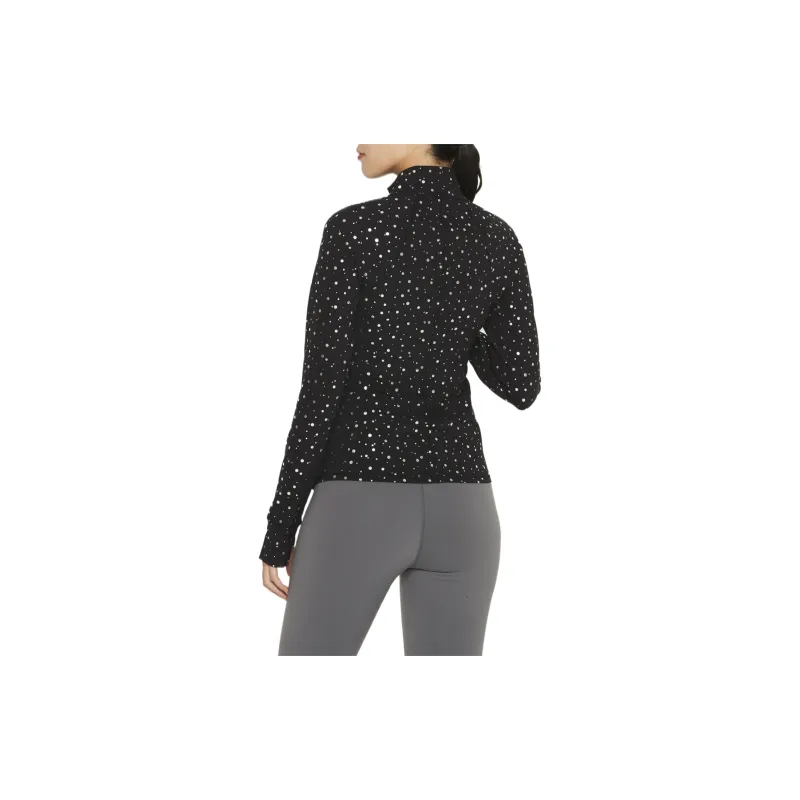 Lululemon Yuuki Sweatshirt Women's Black Base With White Dots-1