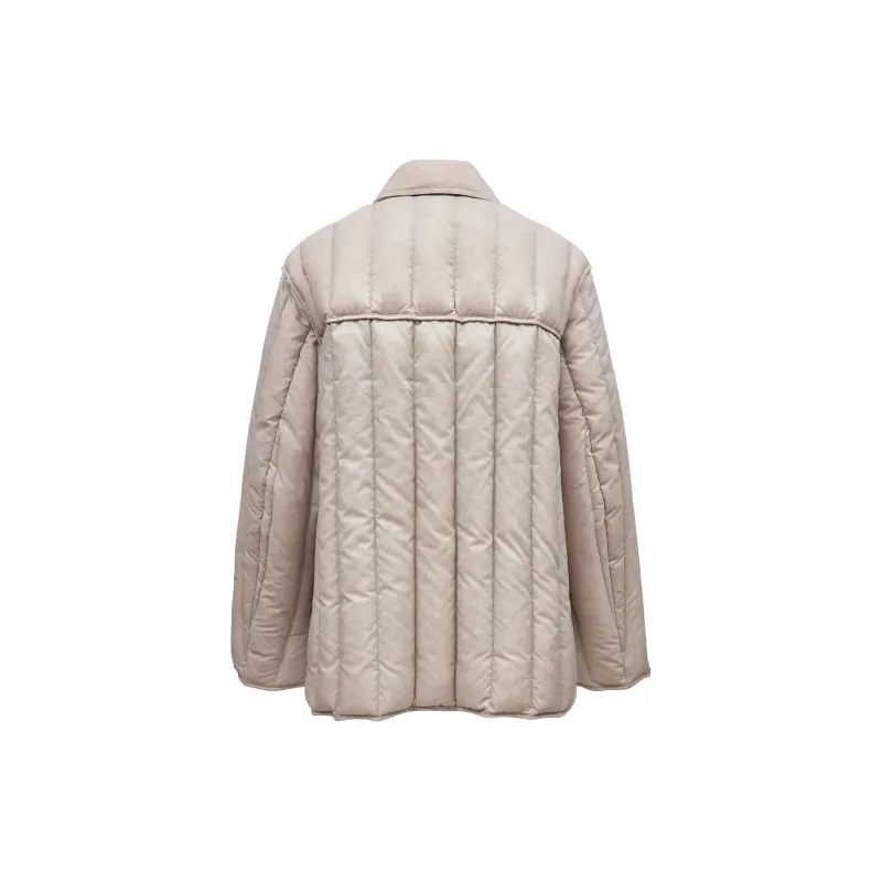 ONLY Down Jacket Women's Trench Coat Sand-1