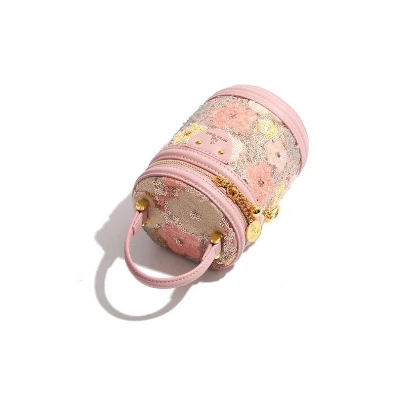 MISS GAIL Artificial Leather Shoulder Bag Crossbody Bag Handbags Regular Women's Pink-10
