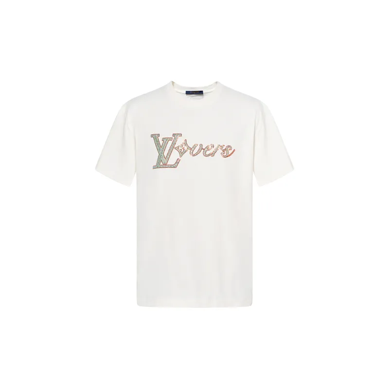LOUIS VUITTON 1AGHXT Embroidered Short Sleeved T Shirt-0