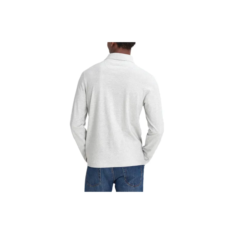 BARBOUR SS24 Polo Shirt Men's White-3