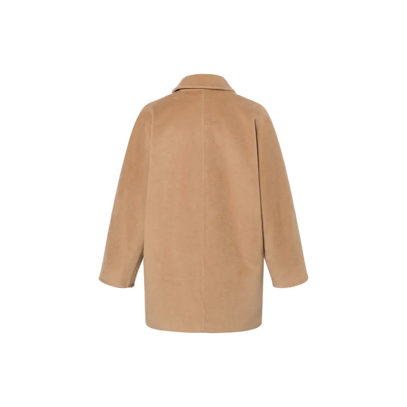MaxMara Double Breasted Long Sleeved Coat-1