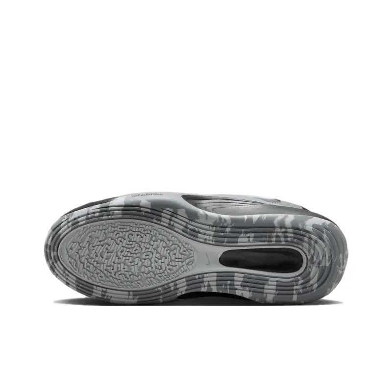 Nike ISOFLY Cushioning And Breathable Low Top Children's Basketball Shoes Black Gray Unisex-4