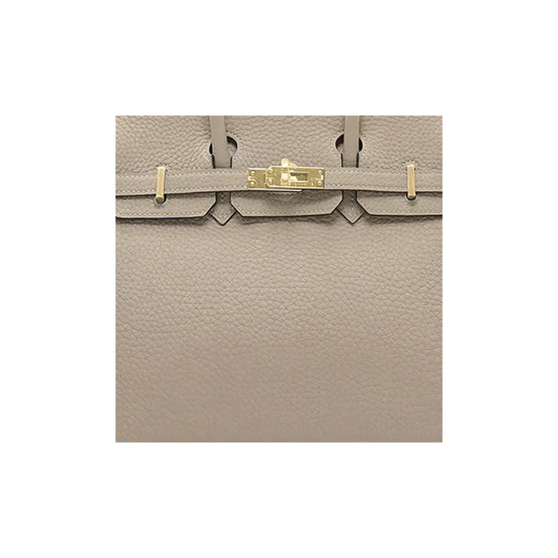 HERMES Birkin Togo Calfskin Birkin Bag Handbag Women's 81 Gris Tourterelle Dove Gray-3