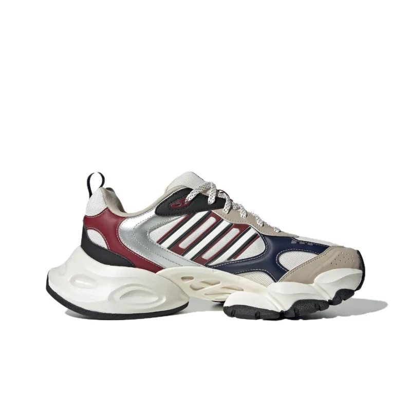 Adidas XLG RUNNER DELUXE Wear Resistant Low Top Running Shoes Unisex White Green-1