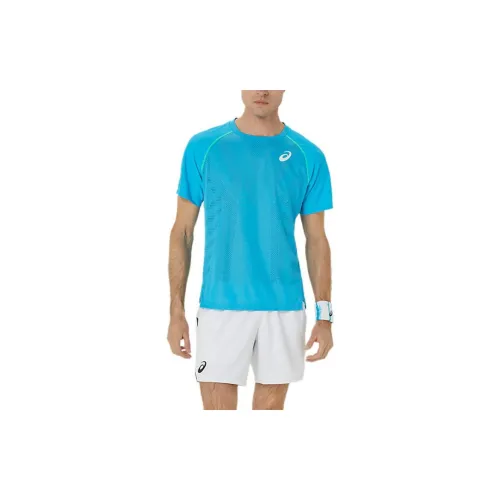 Asics MATCH ACTIBREEZE T-Shirts Men Digital Aqua Green