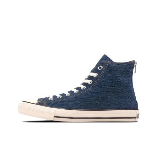 Converse All Star Anti Slip Wear Resistant High Top Canvas Shoes Unisex Blue