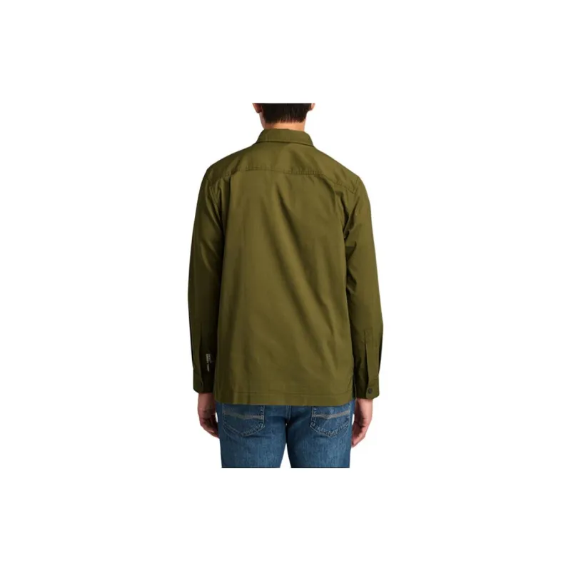 Timberland Shirt Men's Dark Olive Green-3