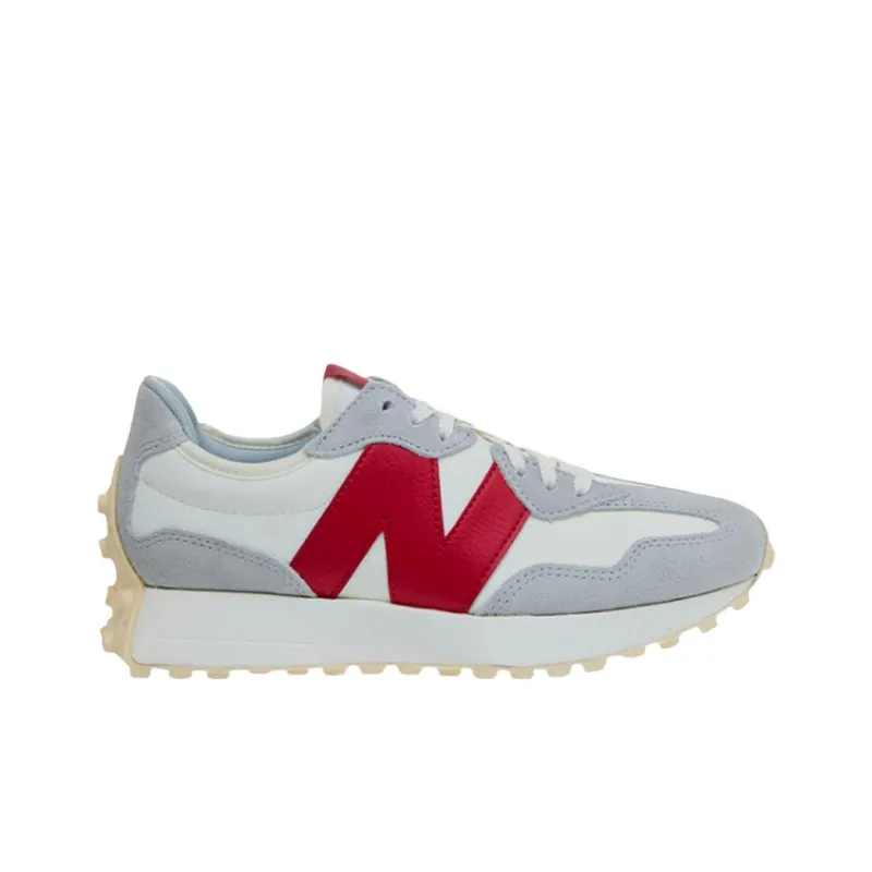 New Balance 327 Grey Red Women's-1