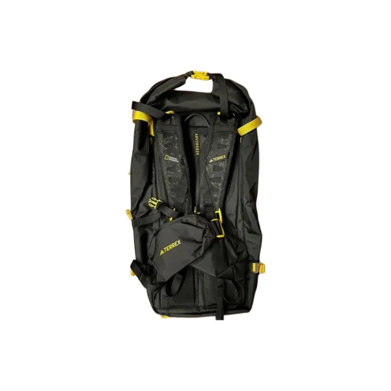 Adidas National Geographic Collaboration Recycled Polyester Outdoor Hiking Bag Backpacks Regular Unisex Black-4