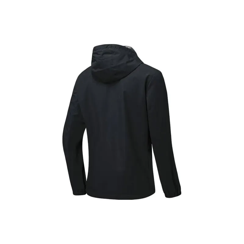 QIAODAN Jackets Coats Men's Black-1
