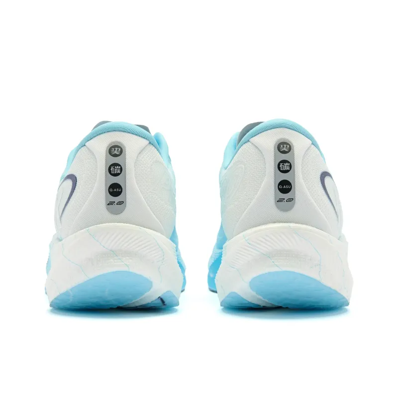 QIAODAN Strong Winds 2.0 PRO Running Shoes Men Low-Top Cirrus Blue Jordan White-5