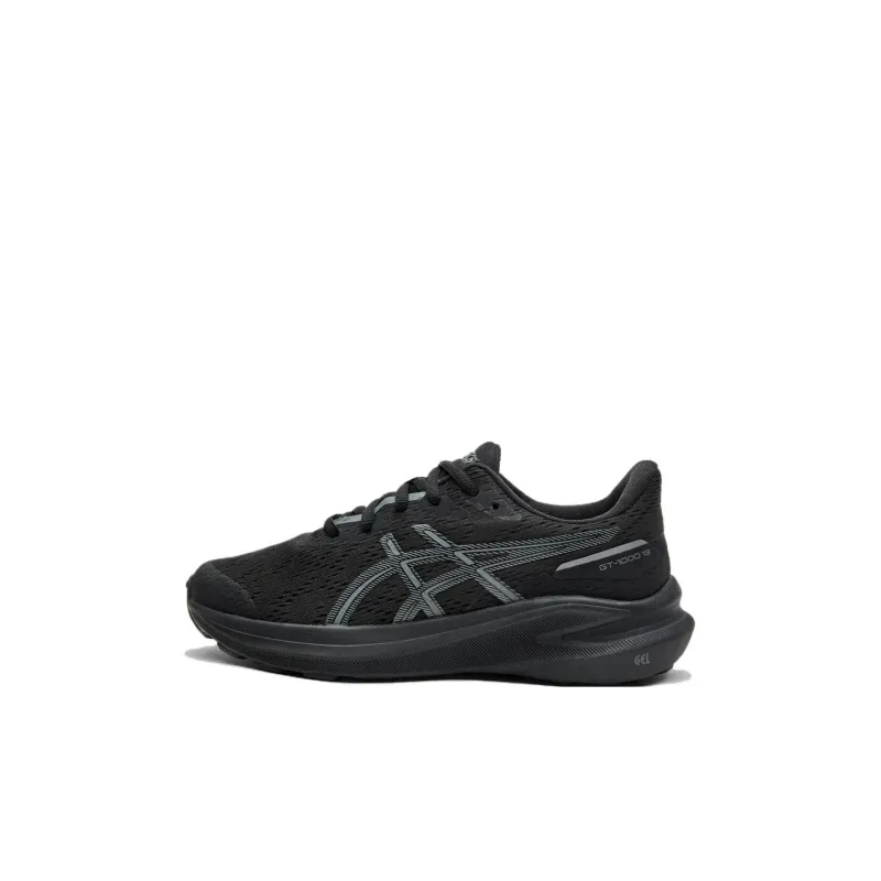 Asics GT 1000 13 Slip Resistant Cushioning Abrasion Resistant Low Top Kids' Running Shoes Black Kids'-0