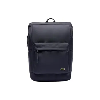 LACOSTE Polyester Backpack Regular Men's Marine Blue
