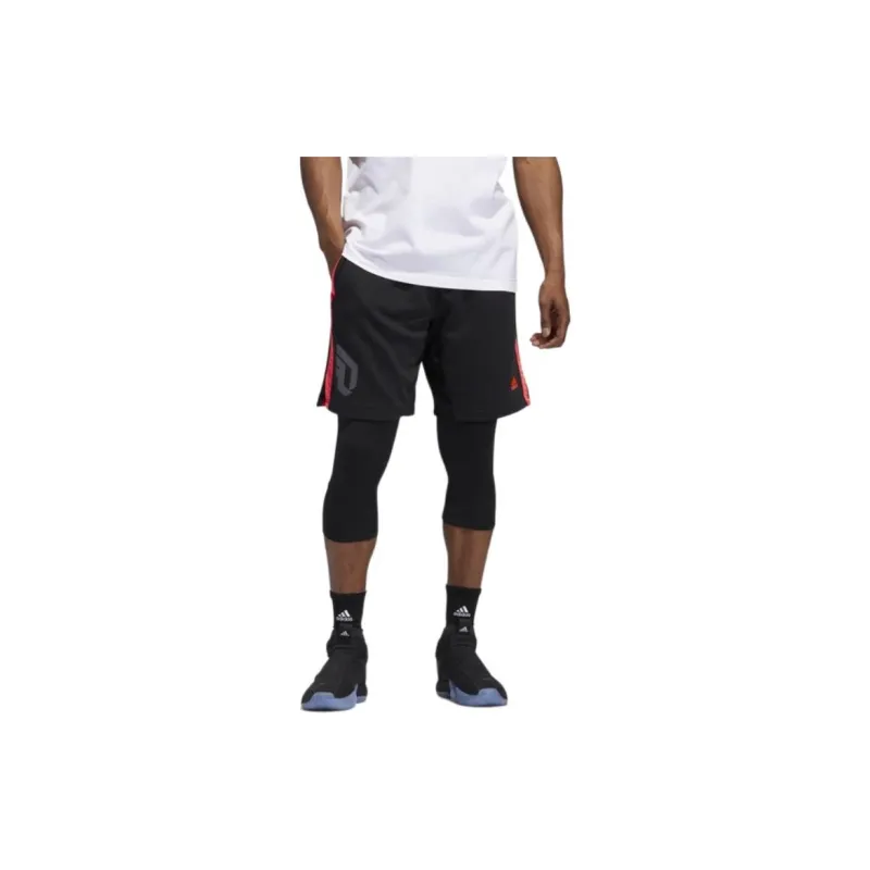Adidas DAME IMA VISIONARY Sports Shorts Men's Black-2