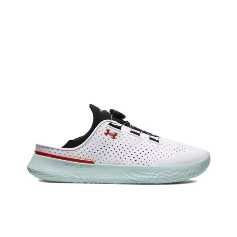 Under Armour SlipSpeed Anti Slip Wear Resistant Low Top Training Shoes Unisex White-1