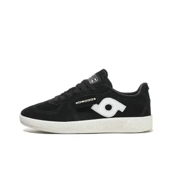 HOMDOON Anti Slip Wear Resistant Low Top Training Shoes Unisex Black
