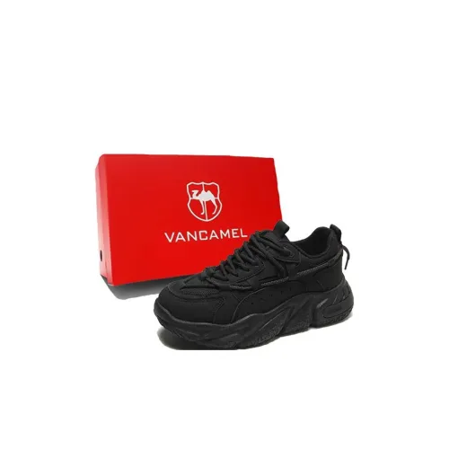 VanCamel Durable Breathable Full Coverage Lightweight Low-Top Chunky Sneakers Women's