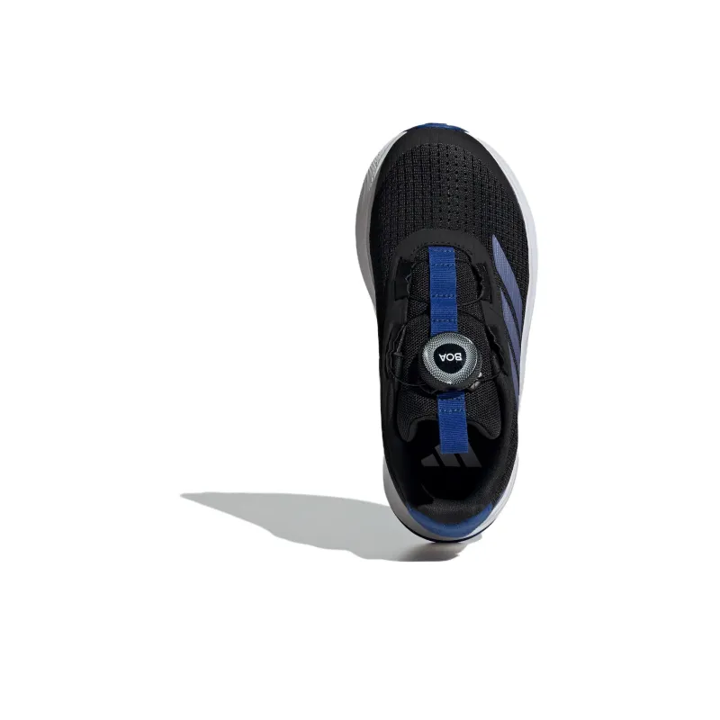 Adidas DURAMO SL Abrasion Resistant Low Top Kids Lifestyle Shoes Black Blue Kids'-3