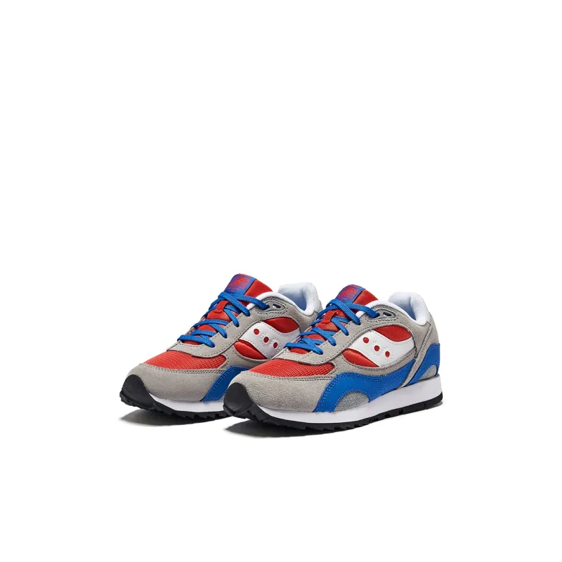 saucony Shadow 6000 Big Kid 'Grey Blue Red'-2