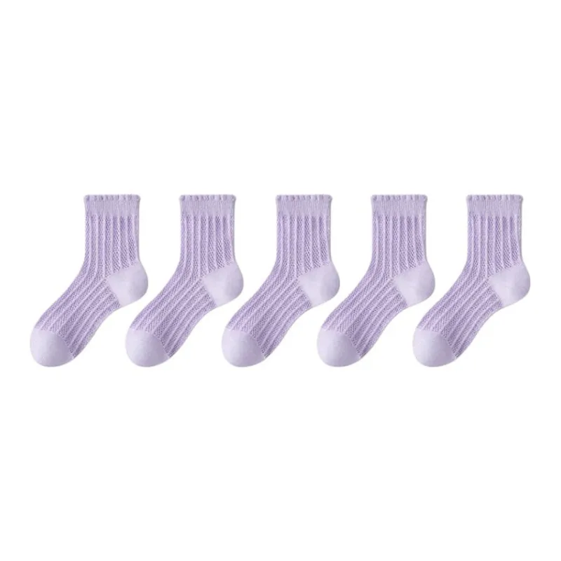 ROBINHOOD Mid Calf Socks Women's 5 Pack-36