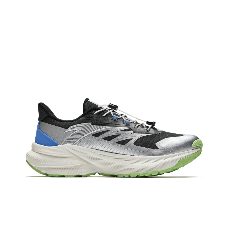 Anta Explore The Wilderness Anti-Slip Wear-Resistant Low-Top Running Shoes Men's Blue Black Gray-1