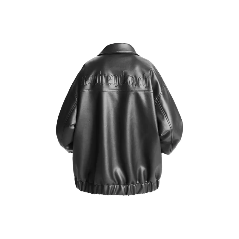 ZMOH Leather Jacket Unisex Couple's-2