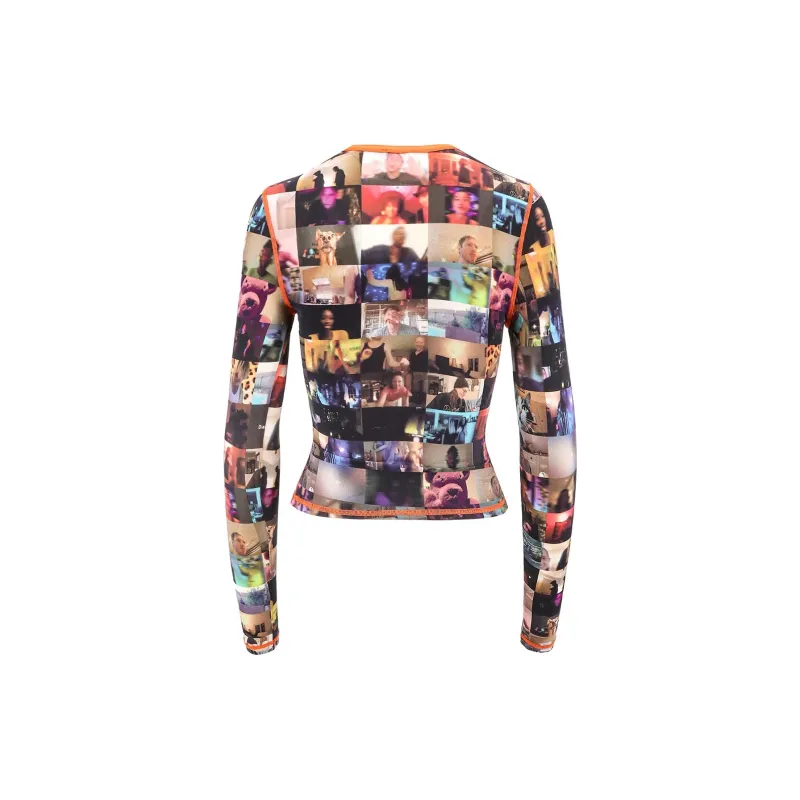 DIESEL Photo Printed Crewneck Top-1