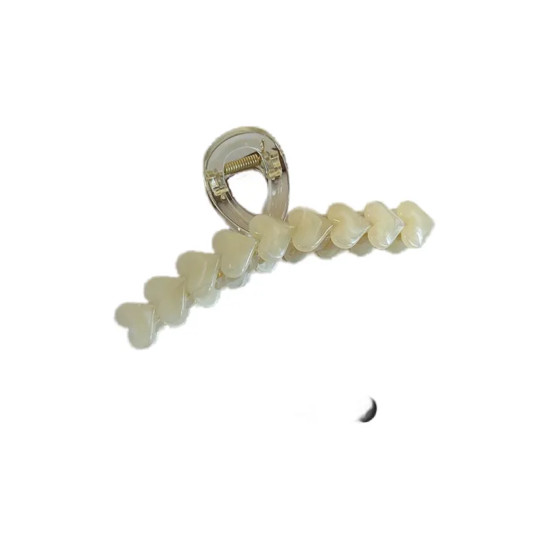 Left Europe Acrylic Hair Clips Women's-5