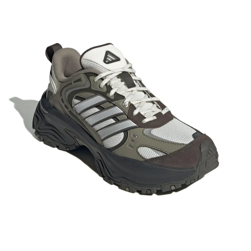 Adidas Anti Slip Wear Resistant Low Top Casual Shoes Unisex Gray Green-2