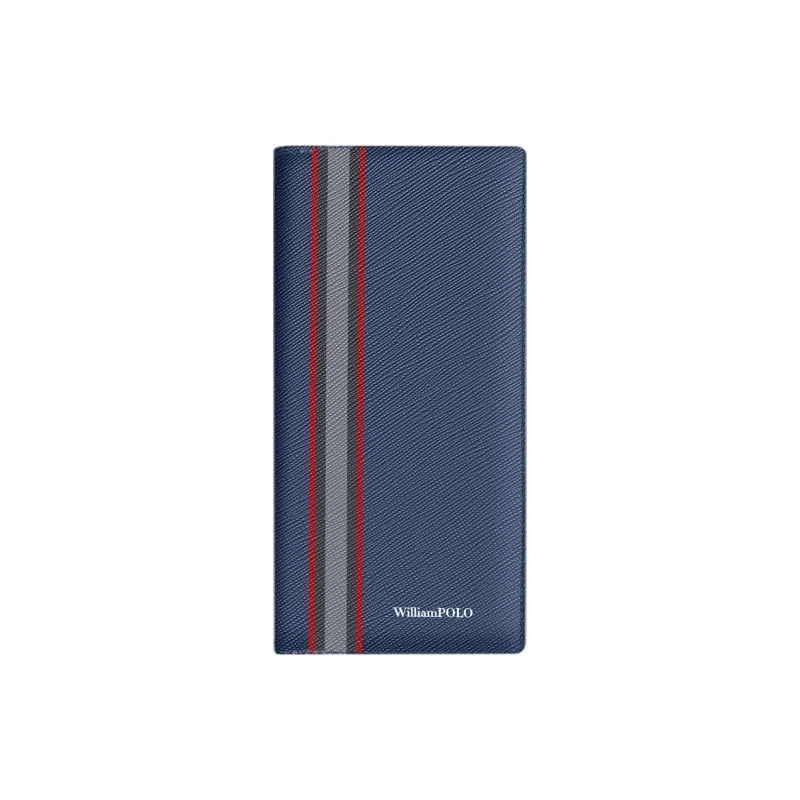 WilliamPOLO Cow Leather Multifunction Wallet With Phone Slot And Money Clip Regular Men's Multicolor-4