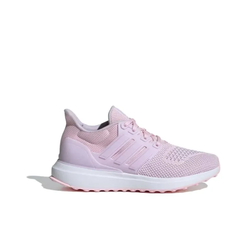 Adidas UBOUNCE DNA Anti Slip Wear Resistant Kids Lifestyle Shoes Pink Purple Teenagers-1