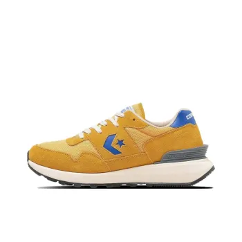 Converse Anti Slip Wear Resistant Low Top Casual Shoes Unisex Yellow