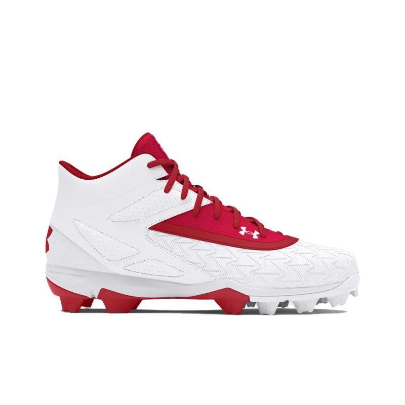 Under Armour Leadoff Slip Resistant High Top Training Shoes Men's White-1