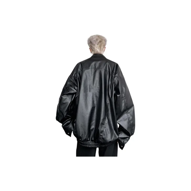 SOCKKEY Leather Jackets Unisex-0