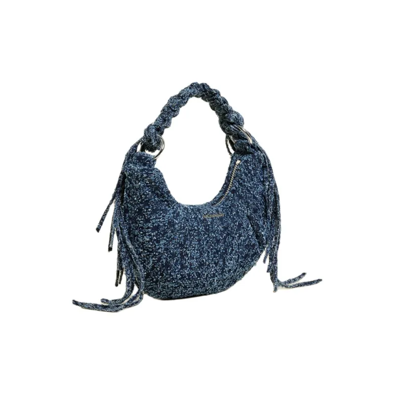 HOLZWEILER Cotton Shoulder Bag Crossbody Bag Handbag Mini Women's Blue-1
