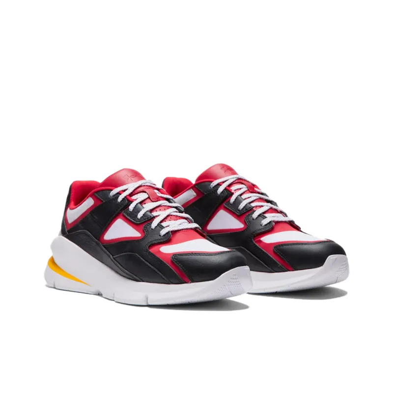 Under Armour Forge 96 Anti-Slip Wear-Resistant Low-Top Running Shoes Unisex Black White Red-2