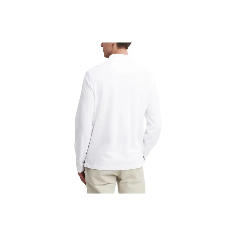 BARBOUR SS24 Polo Shirt Men's White-3