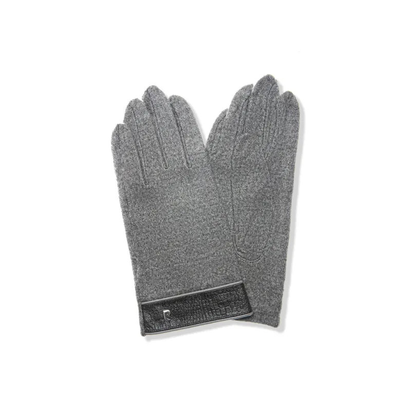 PIERRE CARDIN Plush Yarn Gloves Men's-0