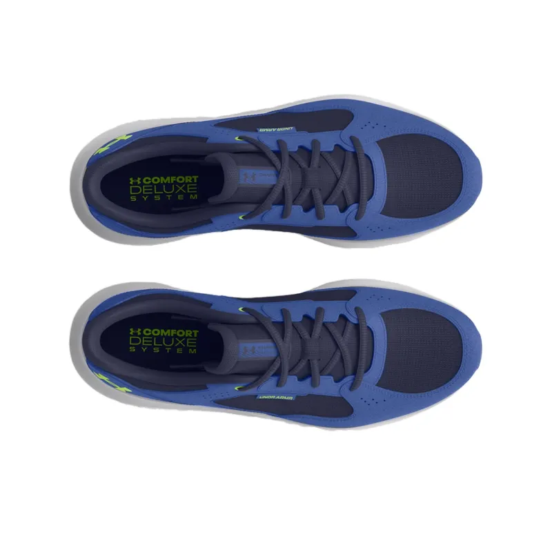 Under Armour Anti-Slip Wear-Resistant Low-Top Casual Running Shoes Men's Blue-3