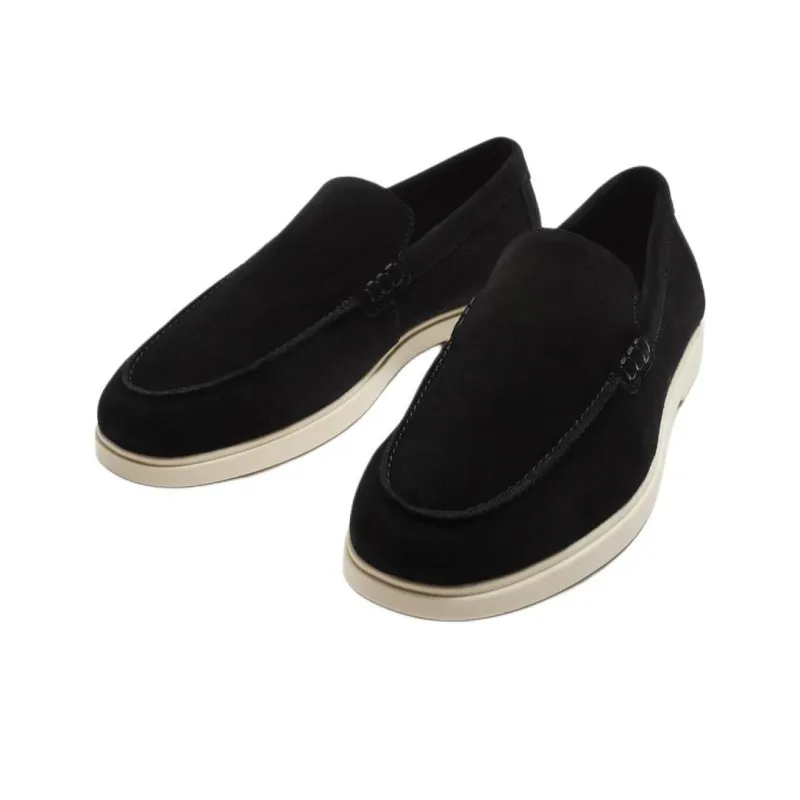 ZARA Loafers Men Black-2