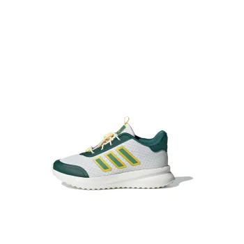 Adidas X_PLRPATH Slip Resistant Rebound Breathable Low Top Kids Lifestyle Shoes White Green Kids'