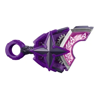 BANDAI DX Kamen Rider GEATS Arctic Fox, Purple Ninja Strap Buckle Assembled Models