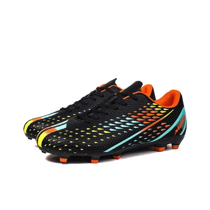 Animal claws Soccer Shoes Unisex Low Top Blue/Black-5