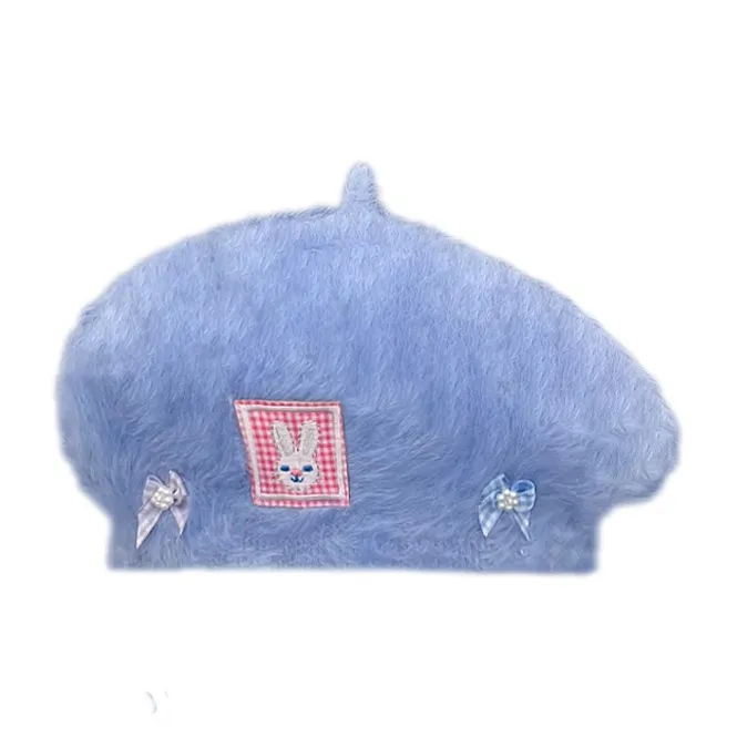 SNOOPY Synthetic Fiber Berets Women's-3