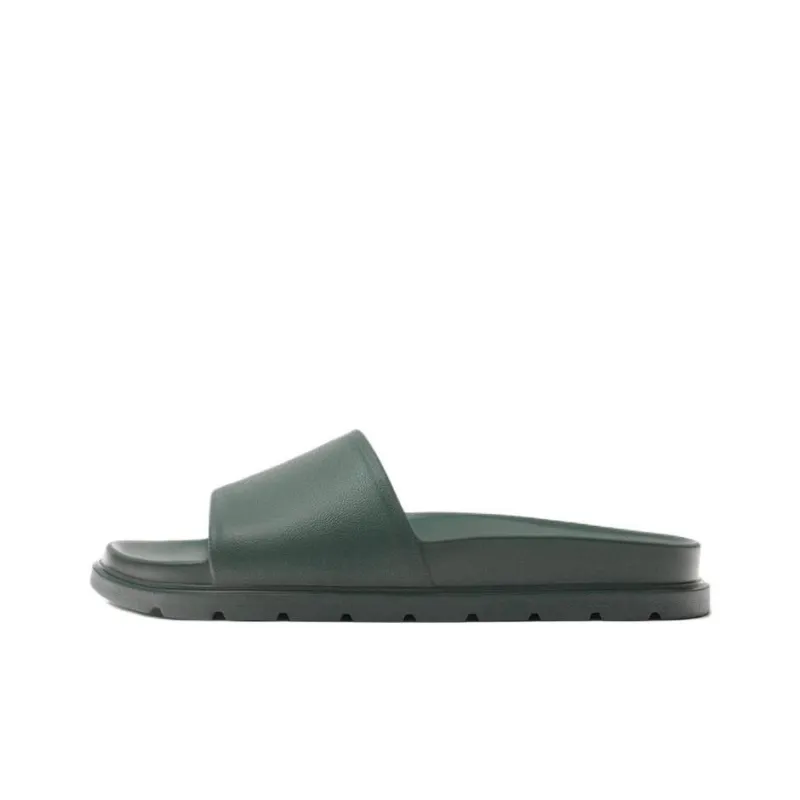 ZARA EVA Abrasion-Resistant Slide Slippers Men's Green-0