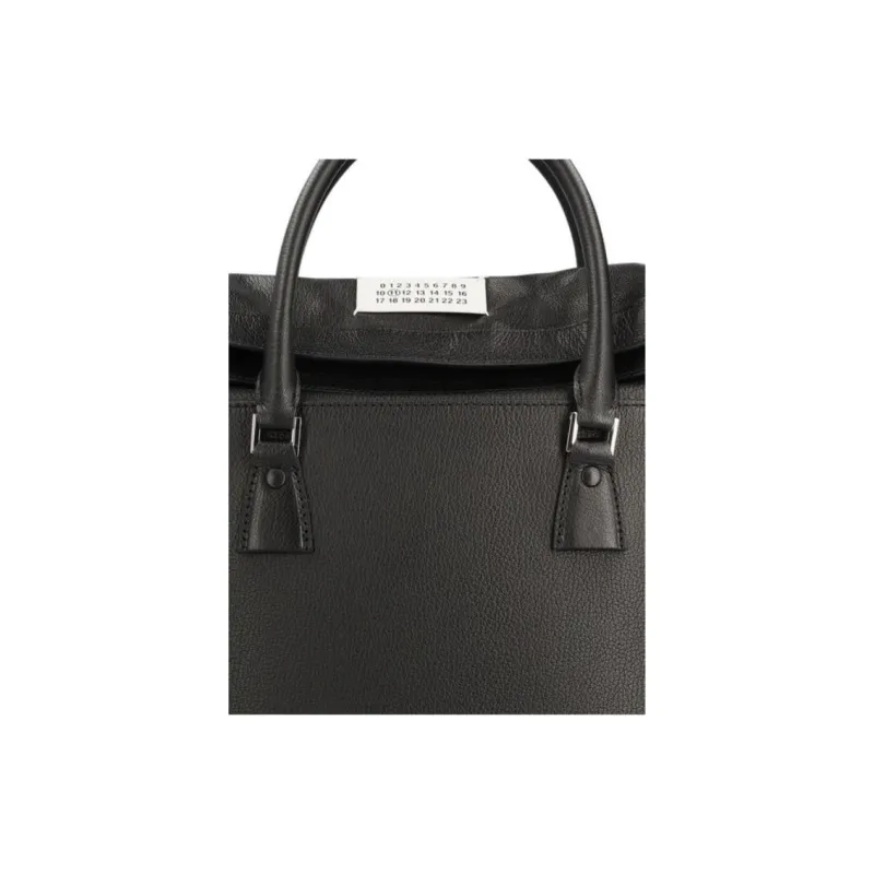 Maison Margiela Logo Patch Zipped Backpack-3