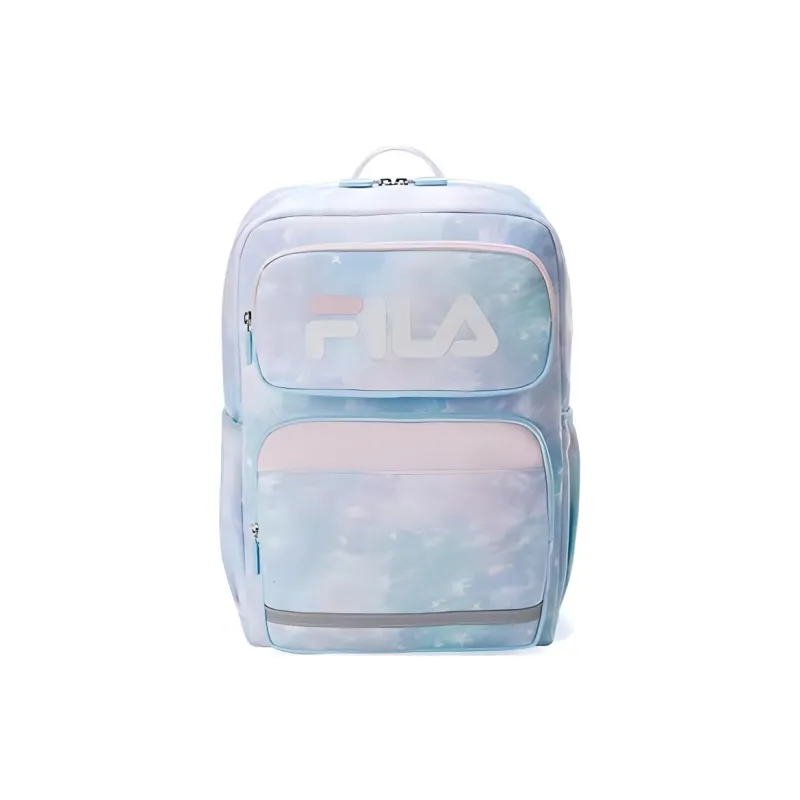 FILA Nylon Backpack Medium Size Unisex Blue & Multicolor-0